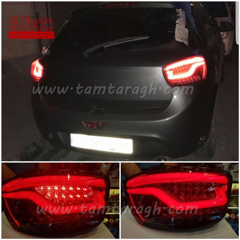 چراغ اسپرت خطر تیبا 2 طرح کادنزا