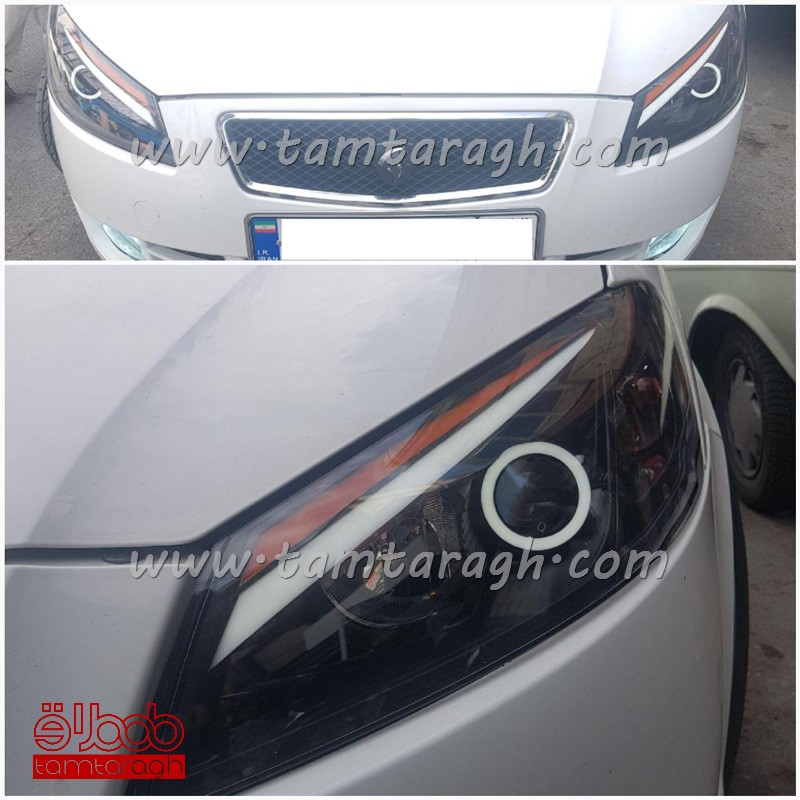 چراغ اسپرت رانا نئون پهن راهنما دار