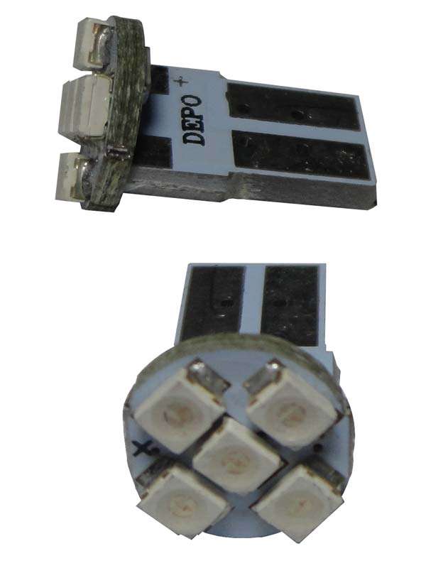 چراغ ال ای دی راهنما و داخل چراغ کوچک DEPO