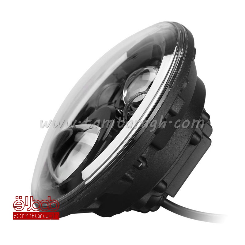 چراغ بلوری گرد 7 اینچ (48 وات) مناسب خودروهای آفرود