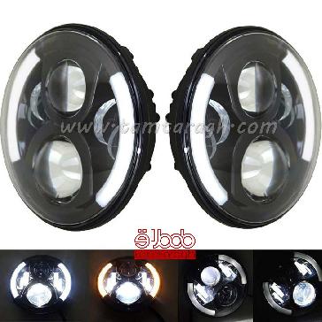 چراغ بلوری گرد 7 اینچ (48 وات) مناسب خودروهای آفرو