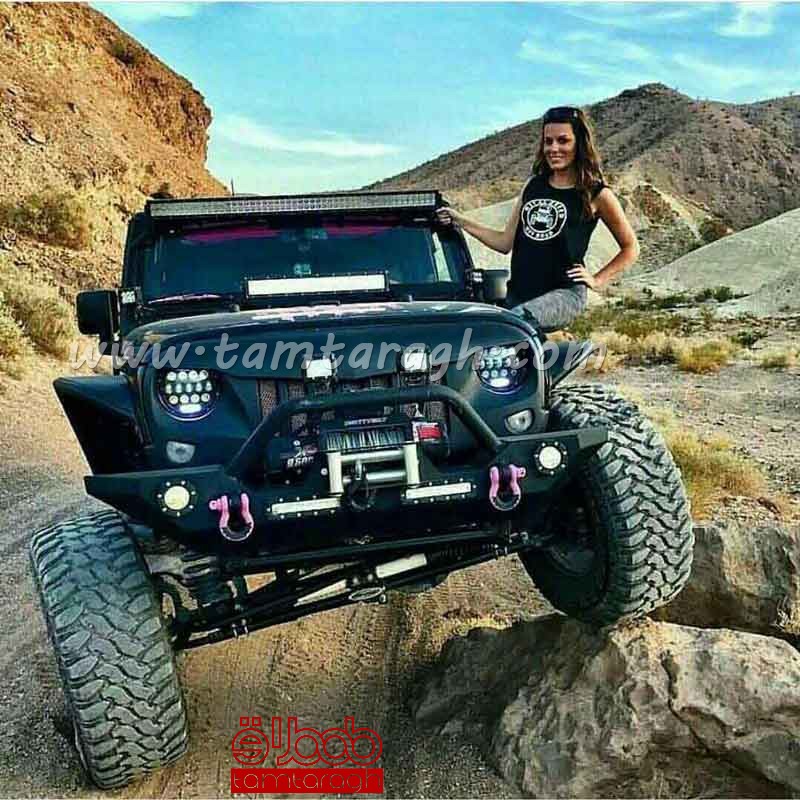 چراغ بلوری گرد 7 اینچ (75 وات) مناسب خودروهای آفرود