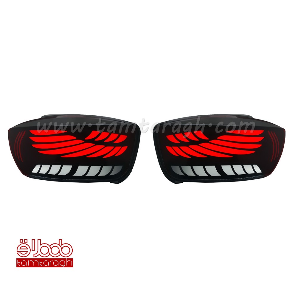 چراغ خطر اسپرت تیبا 2 طرح پروانه