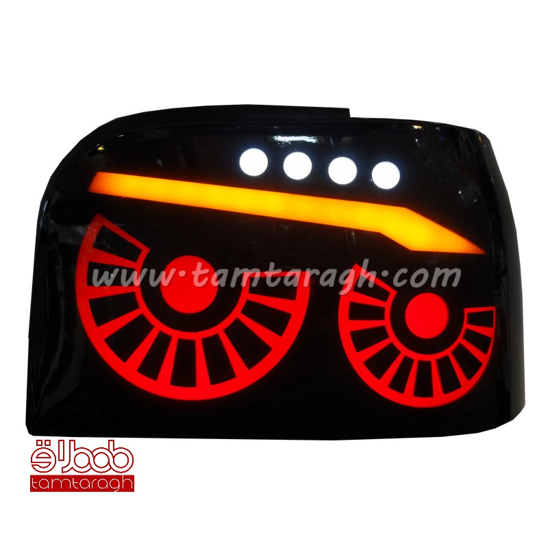چراغ خطر اسپرت پراید طرح پرتقالی