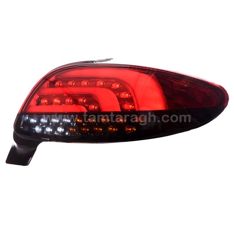 چراغ خطر اسپرت پژو 206 طرح فلت