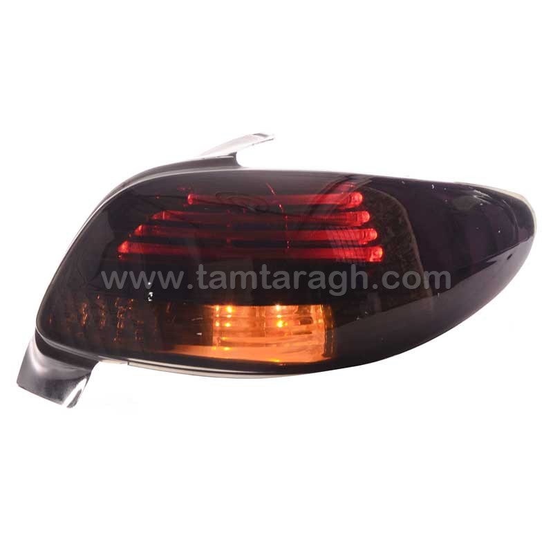 چراغ خطر اسپرت پژو 206 نئون لامپی