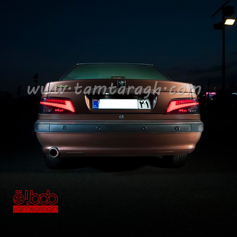 چراغ خطر اسپرت پژو پارس طرح NX