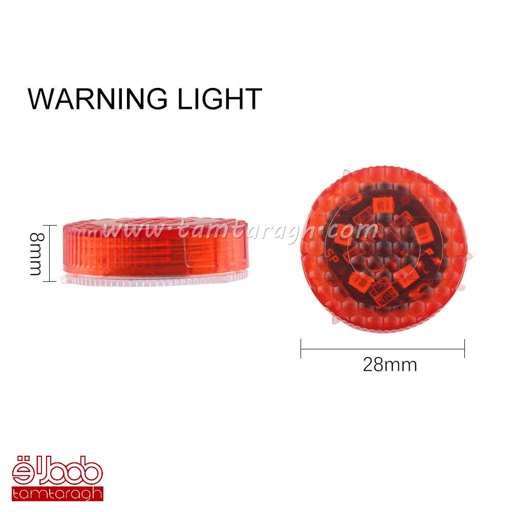 چراغ هشدار باز بودن درب خودرو 5 ال ای دی