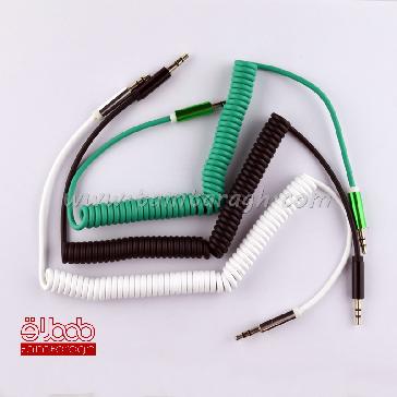 کابل AUX فنری