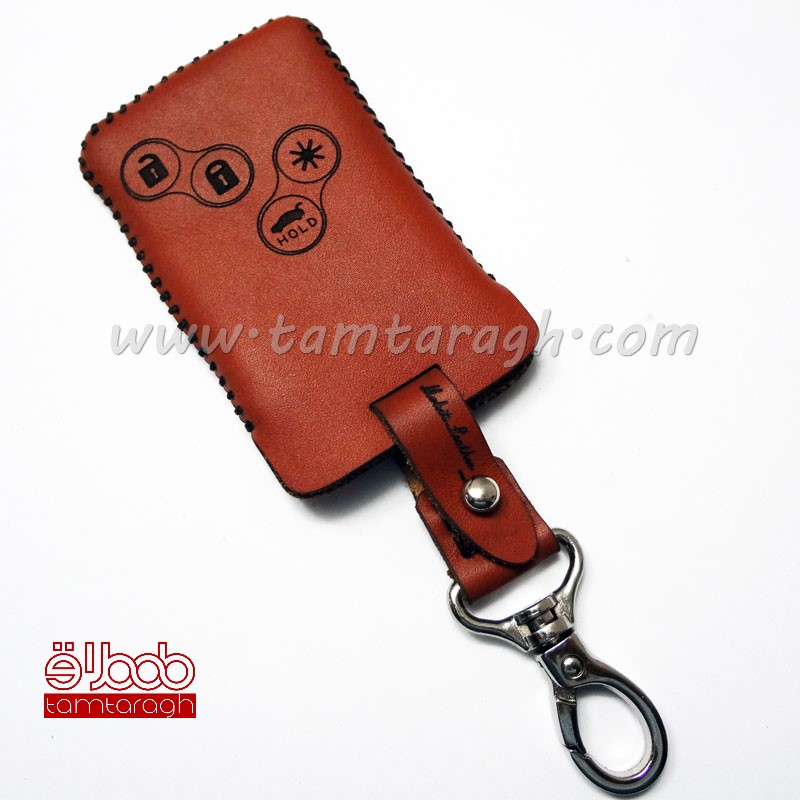 کاور ریموت چرم طبیعی رنو کپچر و فلوئنس 