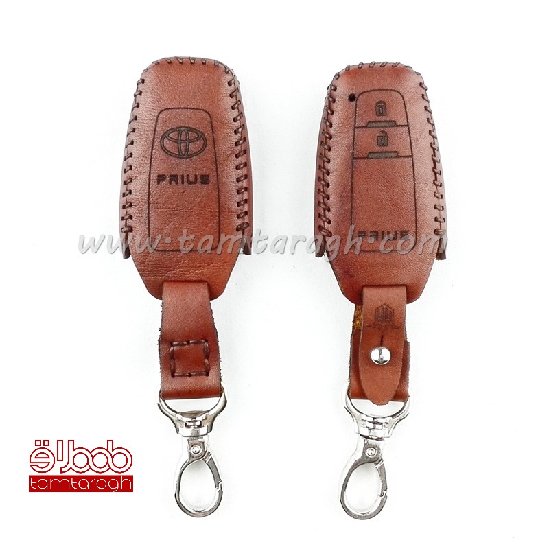 کاور چرم ریموت تویوتا پریوس