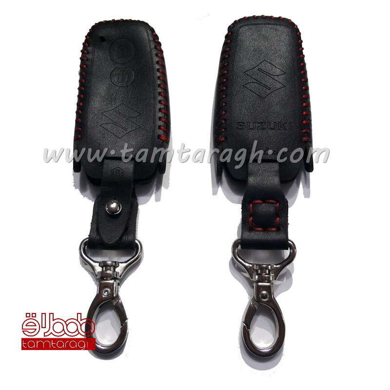 کاور چرم ریموت سوزوکی ویتارا دو دکمه (کی لس)