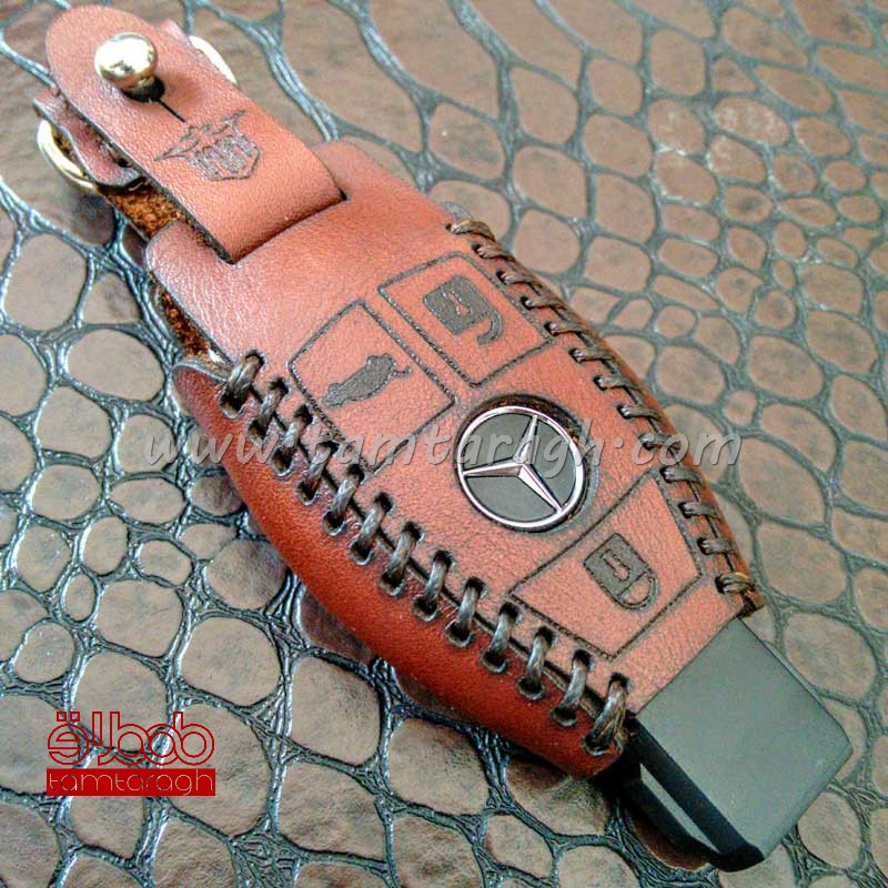 کاور چرم ریموت مرسدس بنز (کی‌لس)