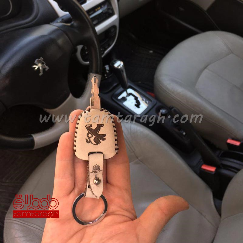 کاور چرم ریموت پژو 206