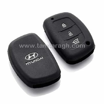 کاور ژله ای ریموت هیوندای سانتافه سه دکمه