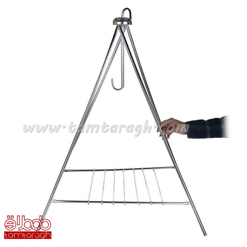 کباب پز چند کاره در دو سایز بزرگ و کوچک (منقل تاشو سفری)