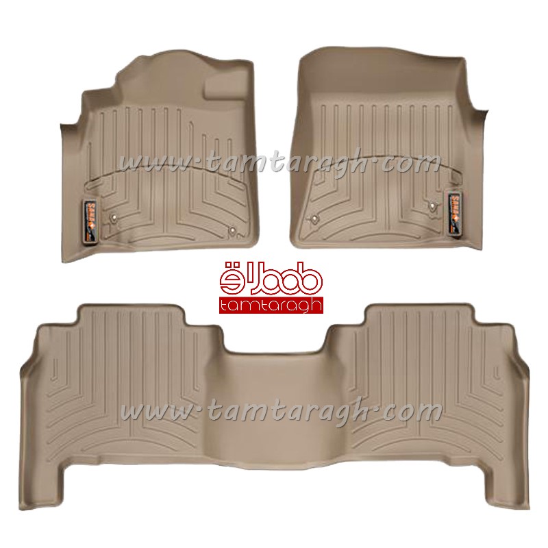 کفپوش سه بعدی تویوتا لندکروز (برند سانا)