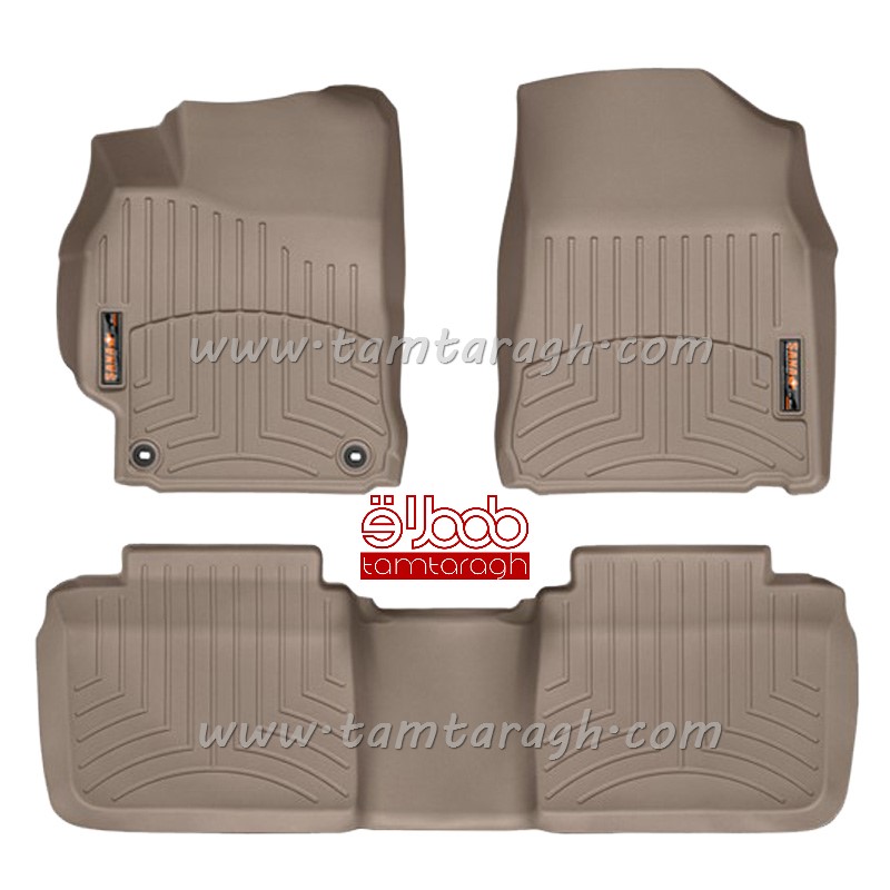 کفپوش سه بعدی تویوتا کمری (برند سانا)