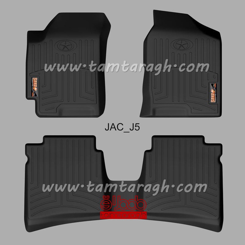 کفپوش سه بعدی جک j5 (برند سانا)