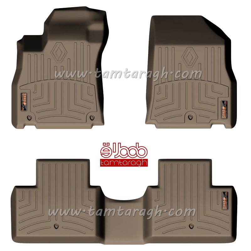 کفپوش سه بعدی رنو تلیسمان (برند سانا)