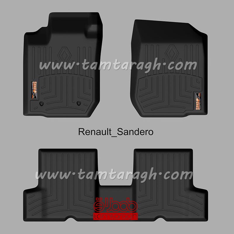کفپوش سه بعدی رنو ساندرو (برند سانا)