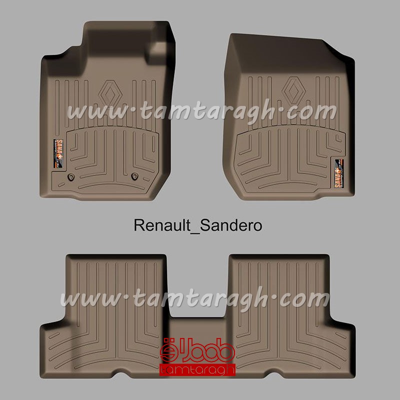 کفپوش سه بعدی رنو ساندرو (برند سانا)