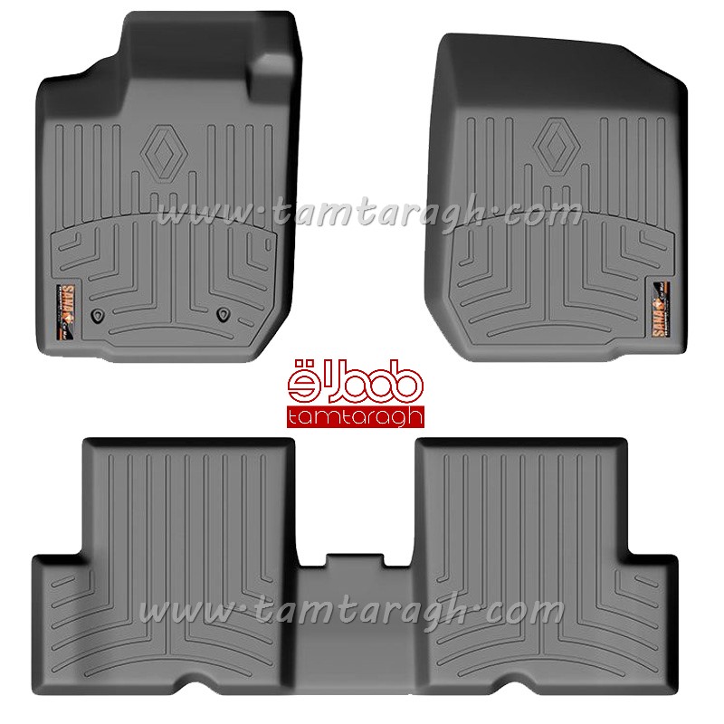 کفپوش سه بعدی رنو سیمبل (برند سانا)