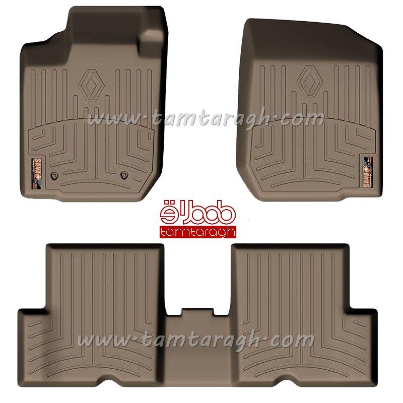 کفپوش سه بعدی رنو سیمبل (برند سانا)