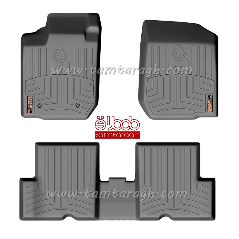 کفپوش سه بعدی رنو کپچر (برند سانا) 