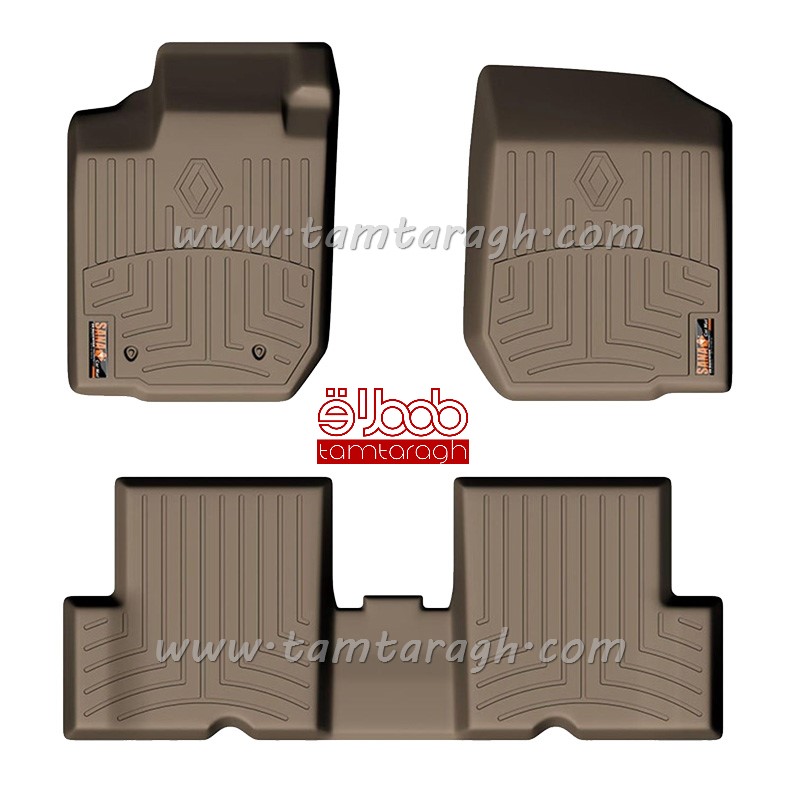 کفپوش سه بعدی رنو کپچر (برند سانا) 