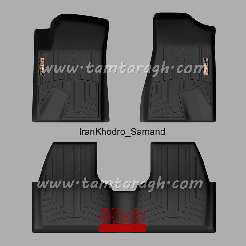 کفپوش سه بعدی سمند (برند سانا)