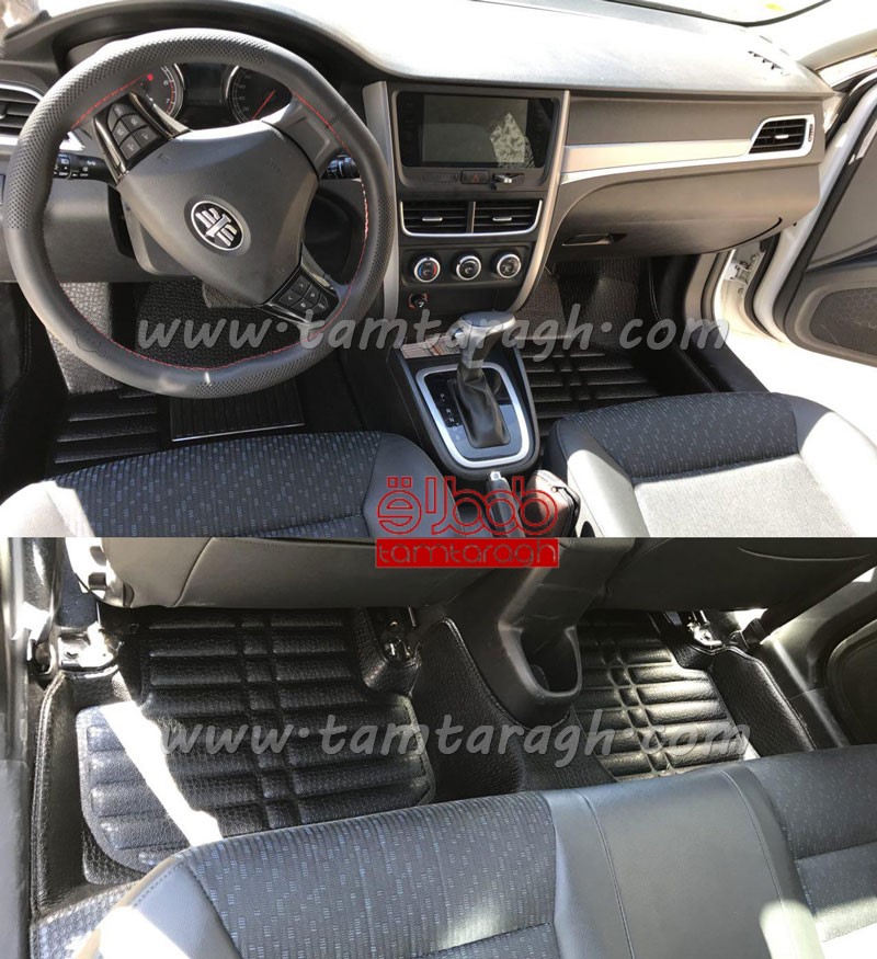کفپوش سه بعدی فابریکی بسترن B30 - چرم پوست ماری