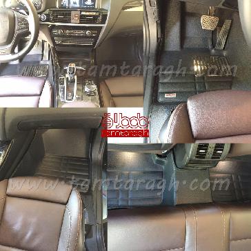 کفپوش سه بعدی فابریکی بی ام دبلیو X3-X4 - چرم پوست