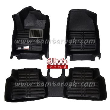 کفپوش سه بعدی فابریکی تویوتا CHR - چرم پوست ماری 