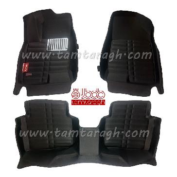 کفپوش سه بعدی فابریکی هیوندای سوناتا NF - چرم پوست