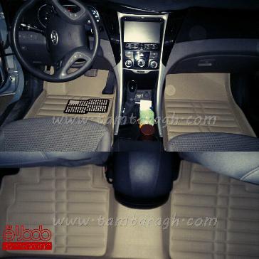 کفپوش سه بعدی فابریکی هیوندای سوناتا  yf - چرم پوس