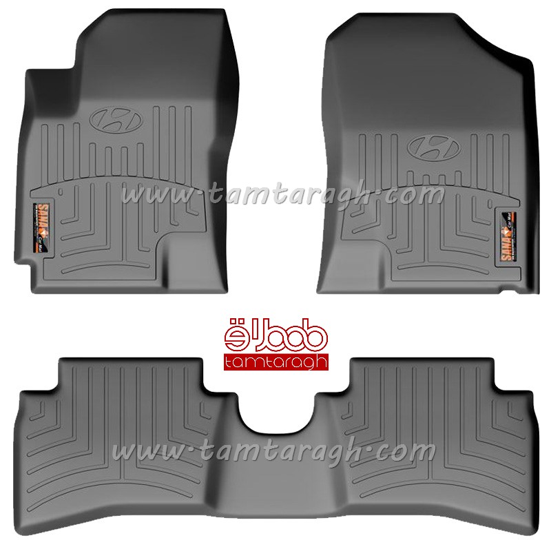 کفپوش سه بعدی هیوندای i20 (برند سانا)