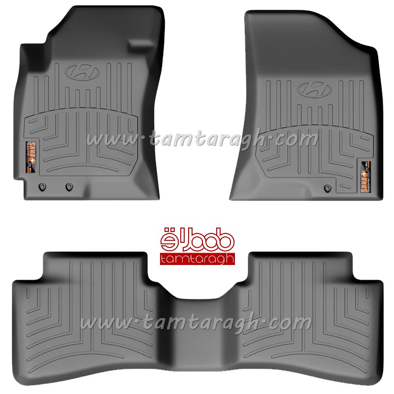 کفپوش سه بعدی هیوندای i30 (برند سانا)