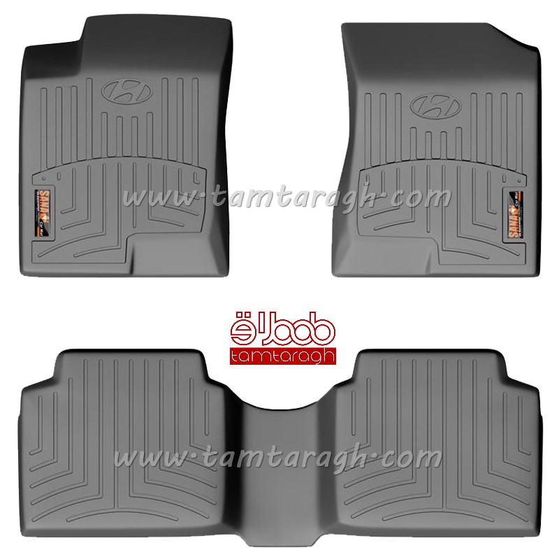 کفپوش سه بعدی هیوندای آزرا قدیم (برند سانا)