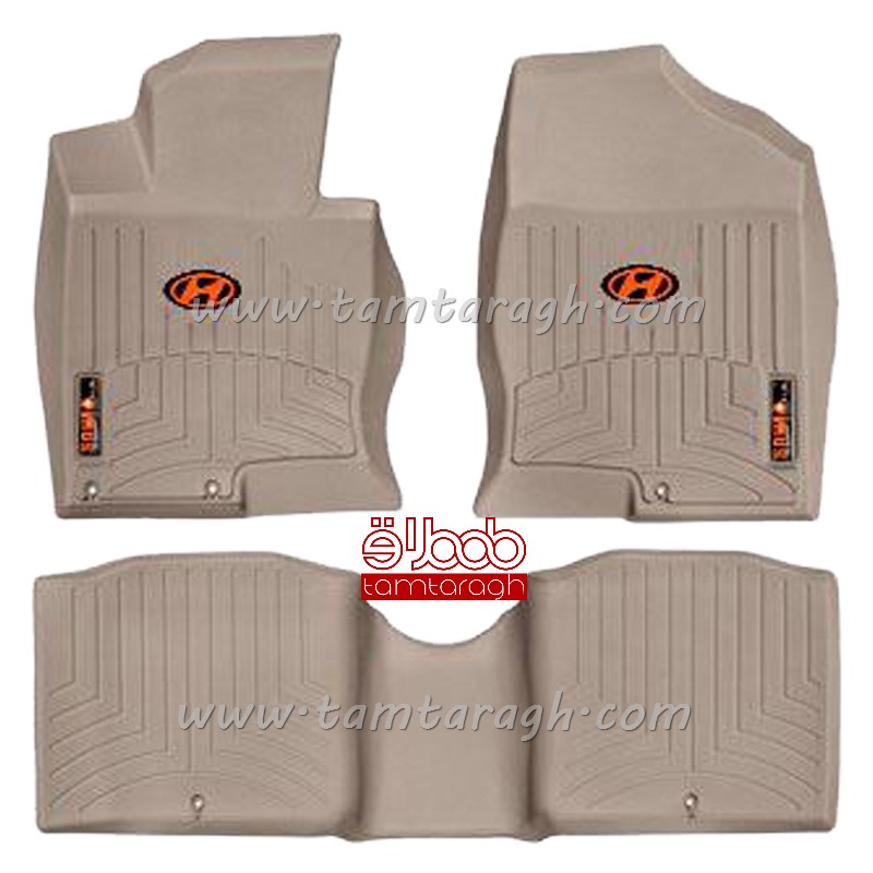 کفپوش سه بعدی هیوندای آزرا گرنجور (برند سانا)