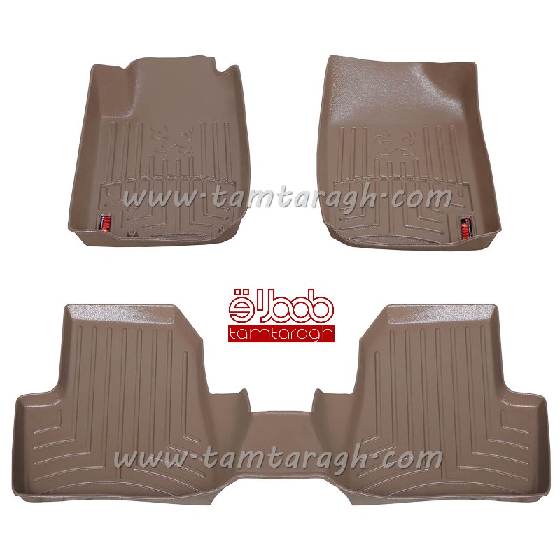 کفپوش سه بعدی پژو 207 (برند سانا)