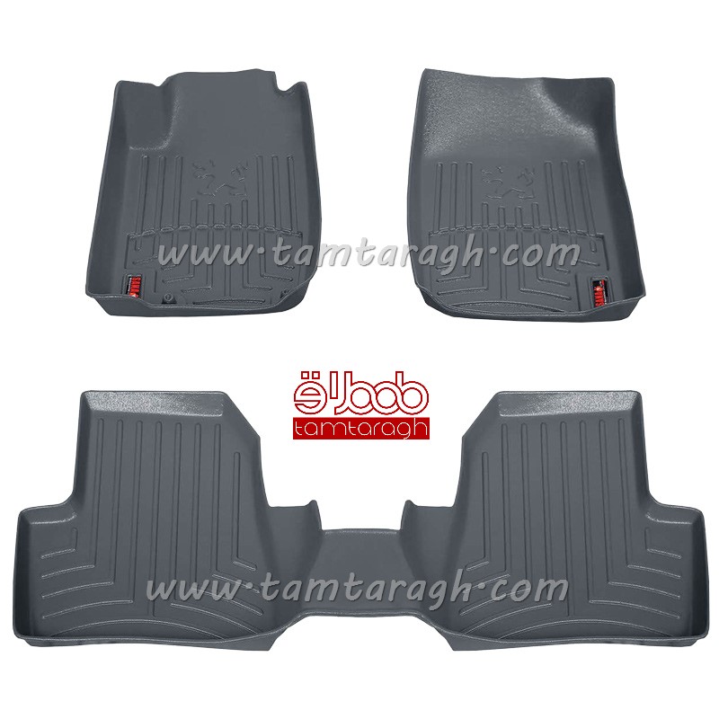 کفپوش سه بعدی پژو 207 (برند سانا)