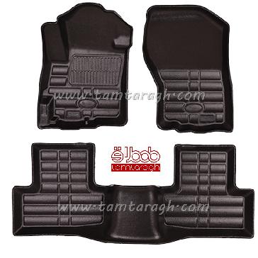 کفپوش سه بعدی چرمی ASX برند بابل