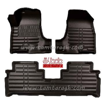 کفپوش سه بعدی چرمی BYD S6 برند بابل