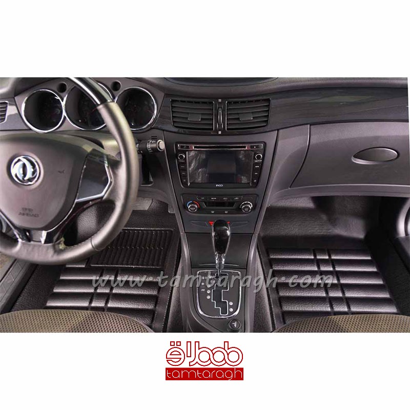 کفپوش سه بعدی چرمی H30 کراس برند بابل 