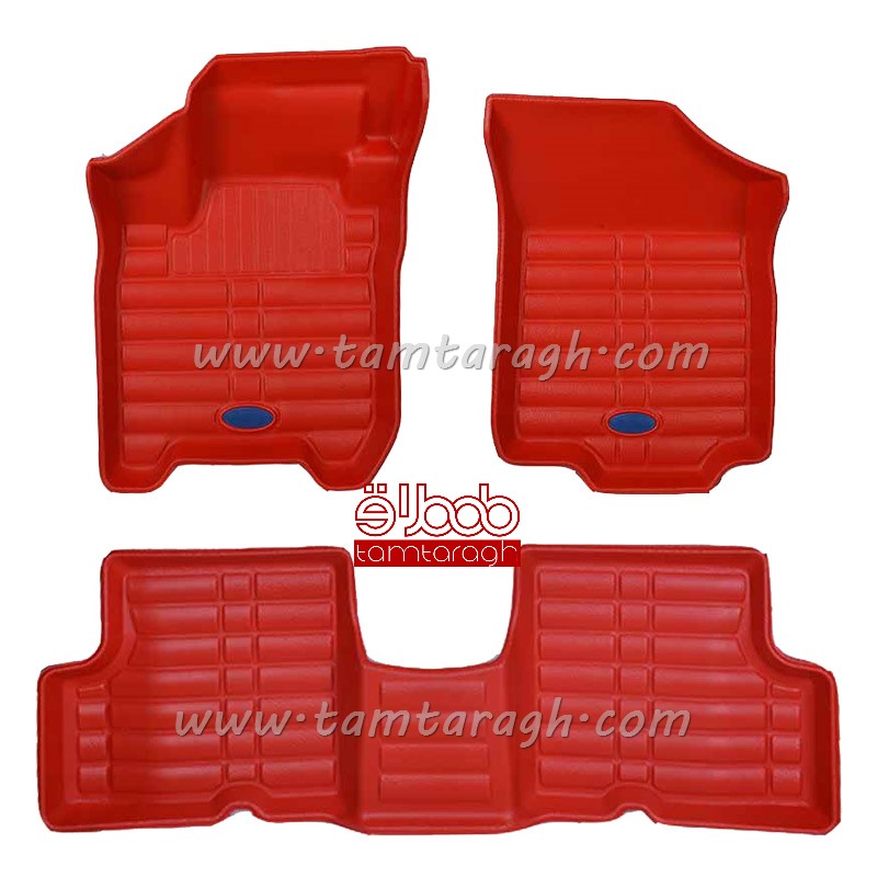 کفپوش سه بعدی چرمی L90 برند بابل