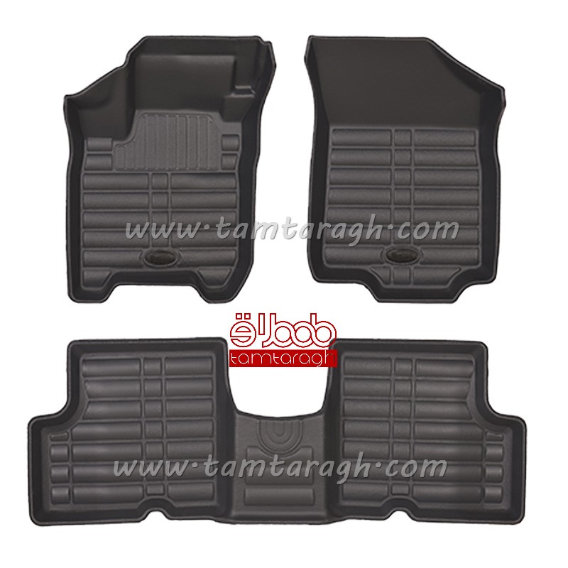 کفپوش سه بعدی چرمی L90 برند بابل