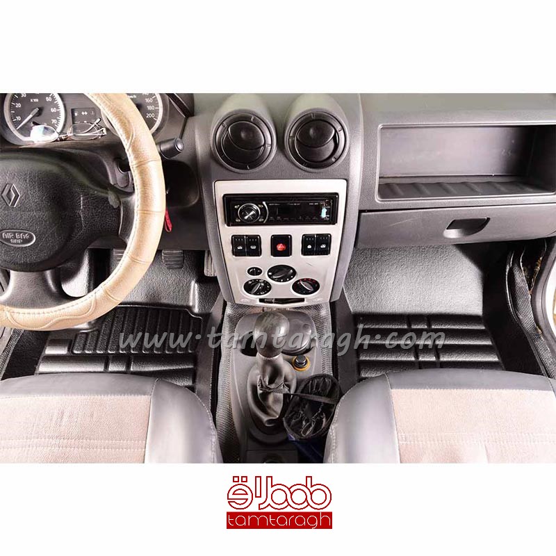 کفپوش سه بعدی چرمی L90 برند بابل