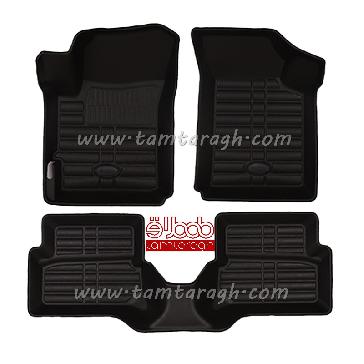 کفپوش سه بعدی چرمی برلیانس  H320 و H330 برند بابل