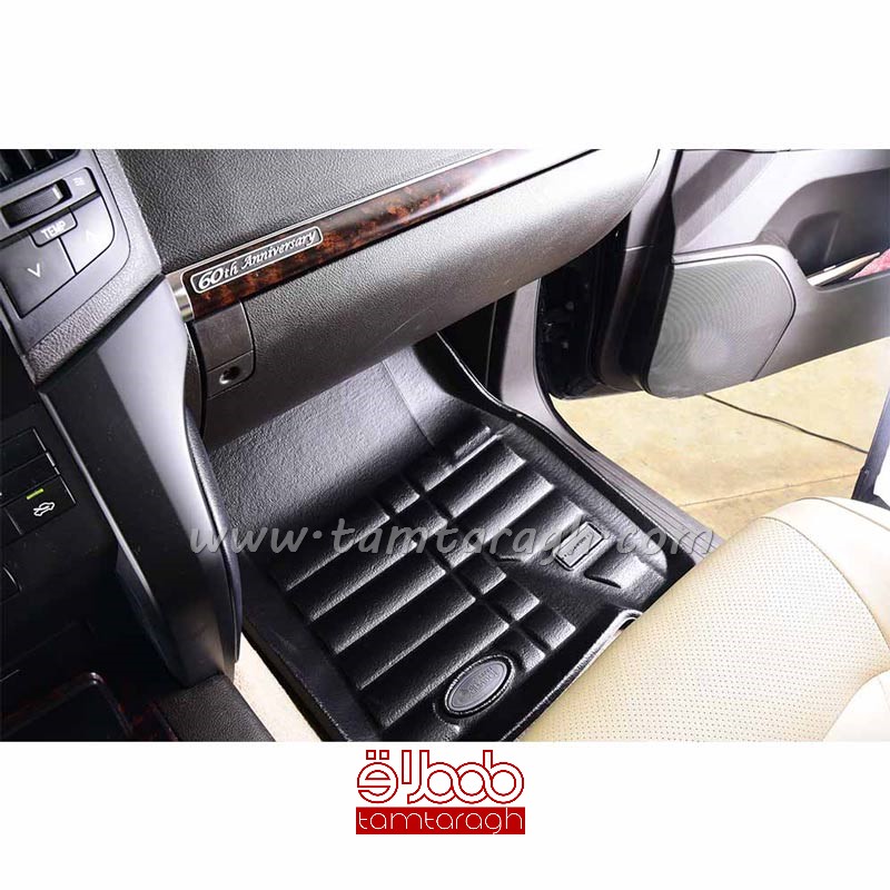 کفپوش سه بعدی چرمی تویوتا لندکروز برند بابل